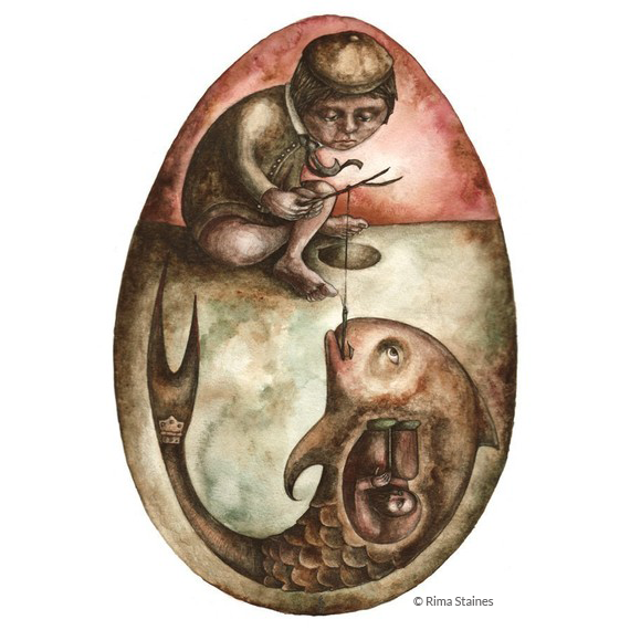 The Fish Egg, by Rima Staines.
