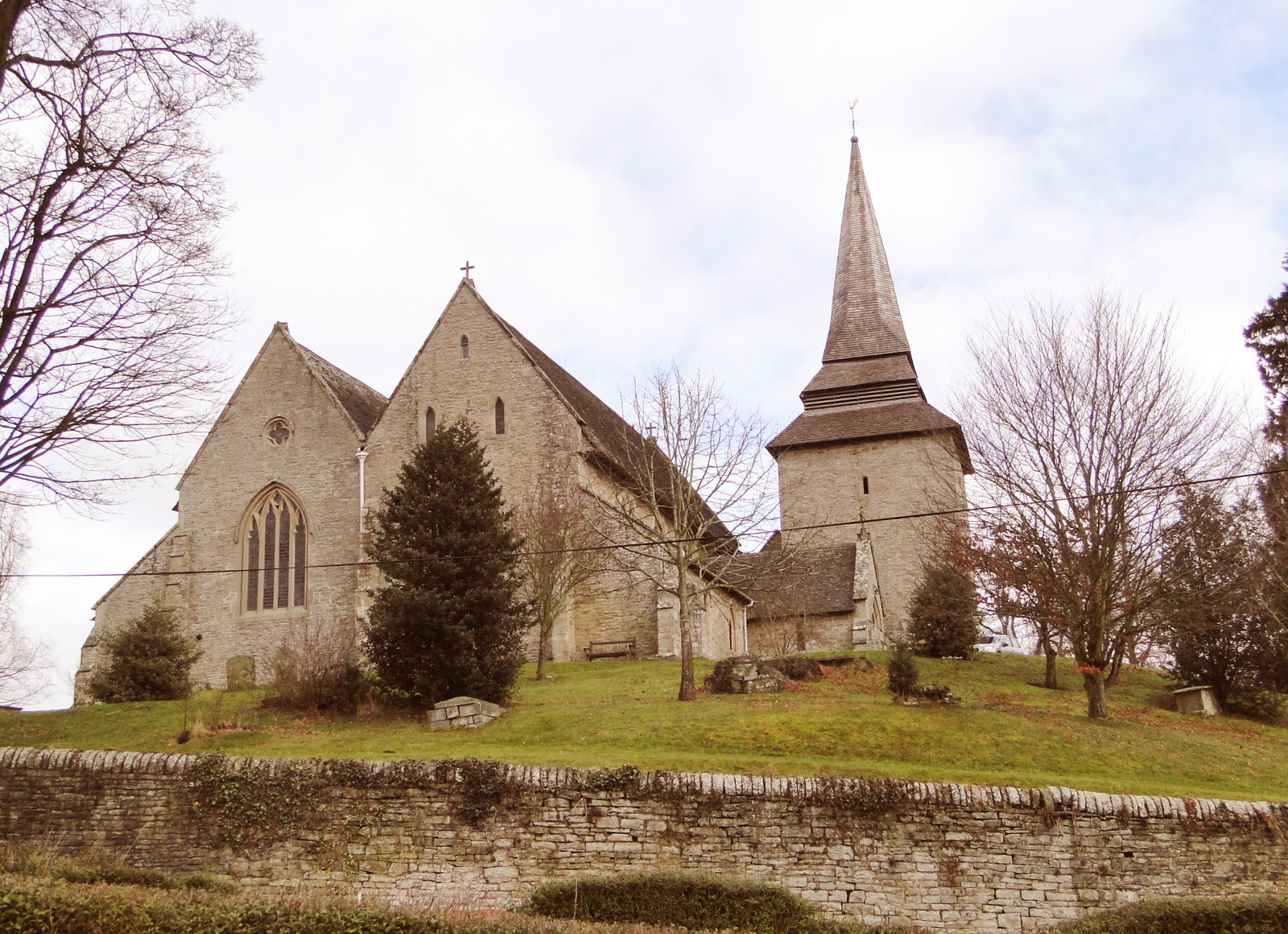 St Marys Church, Kington © 2016 Anne O'Brien