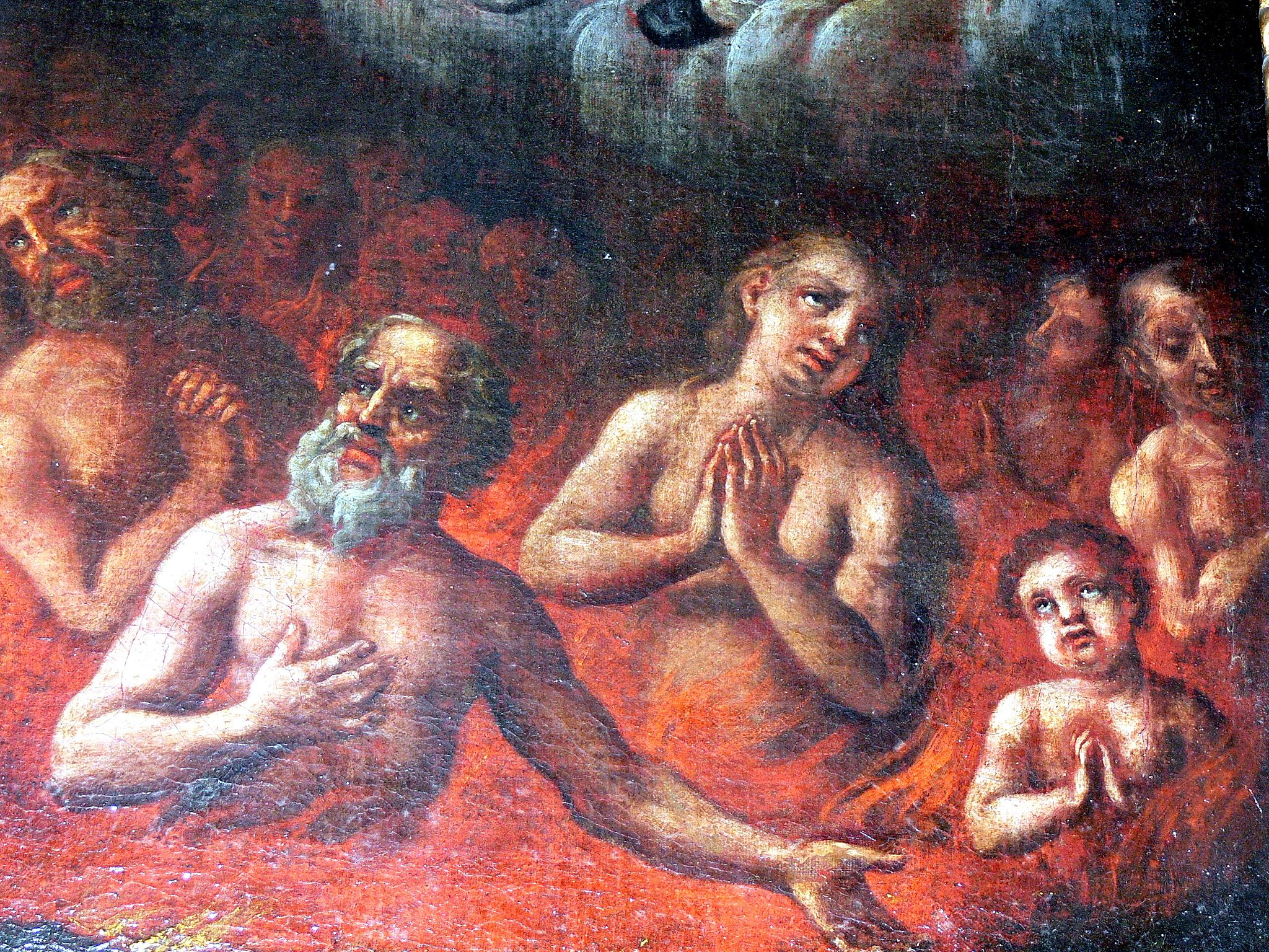 The souls in Purgatory in Rohrbach parish church. (c. 1700)