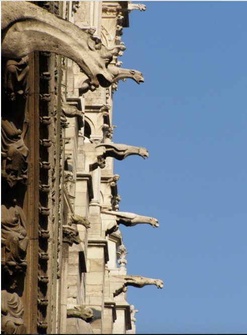 Gargoyles Notre Dame de Paris © Krzysztof Mizera