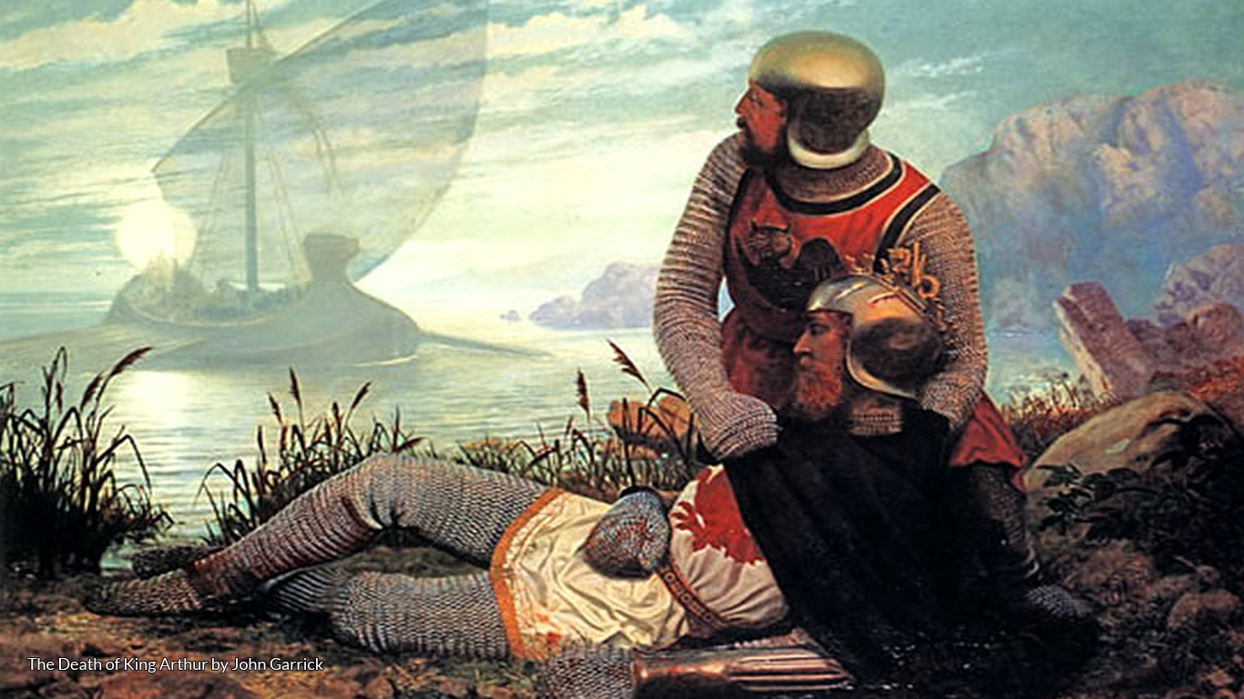 The Death of King Arthur by John Garrick