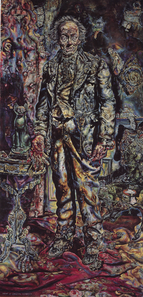 The Picture of Dorian Gray by Ivan Albright https://upload.wikimedia.org/wikipedia/commons/8/86/The_Picture_of_Dorian_Gray.jpg