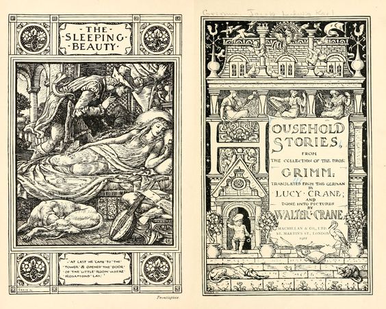The Brothers Grimm, translated by Lucy Crane, illustrated by Walter Crane 