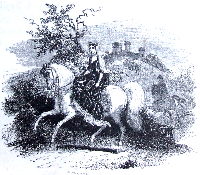 Faerie Princess Rhiannon, From The Mabinogion, translated by Charlotte Guest, 1877