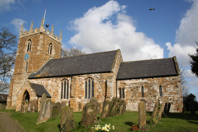 St.Helen's church, North Thoresby, Lincs © By Kreuzschnabel https://commons.wikimedia.org/w/index.php?curid=27389310