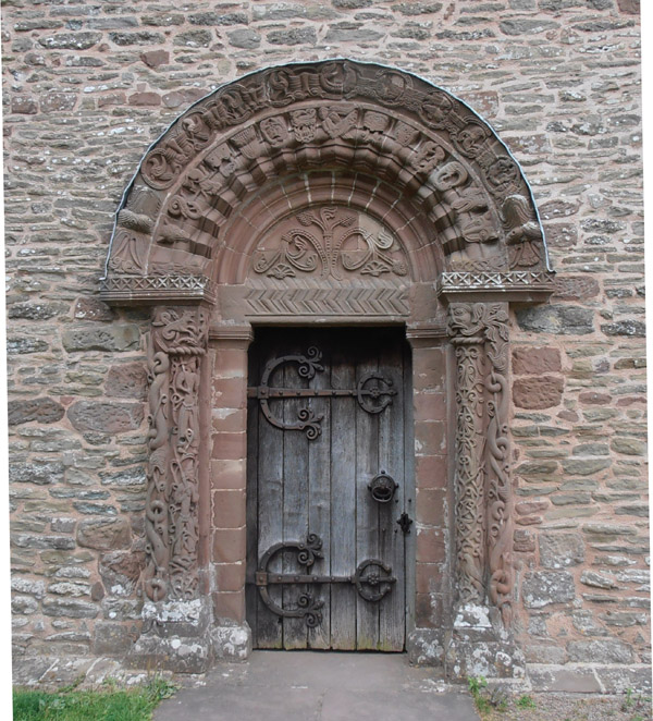 Kilpeck South Door and Tympanum © Anne O'Brien