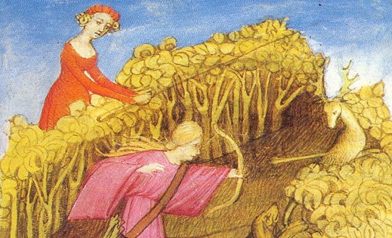 Women Hunting by Master of the Epître d'Othéa 