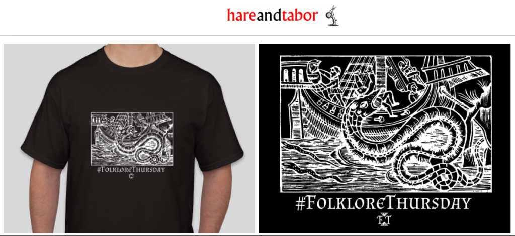 #FolkloreThursday T-shirt!