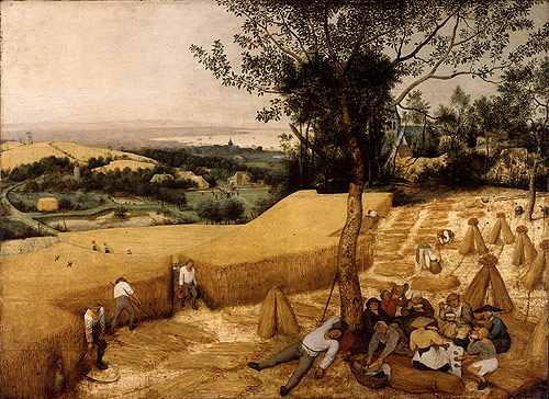 The Harvesters by Pieter Brueghel the Elder Source https://commons.wikimedia.org/w/index.php?curid=204340 