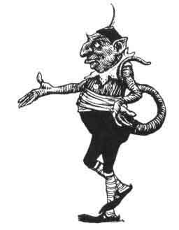 Tom Tit Tot, in English Fairy Tales, Jacobs, J., Batten, J. D. (Illustr.) https://commons.wikimedia.org/w/index.php?curid=10863233