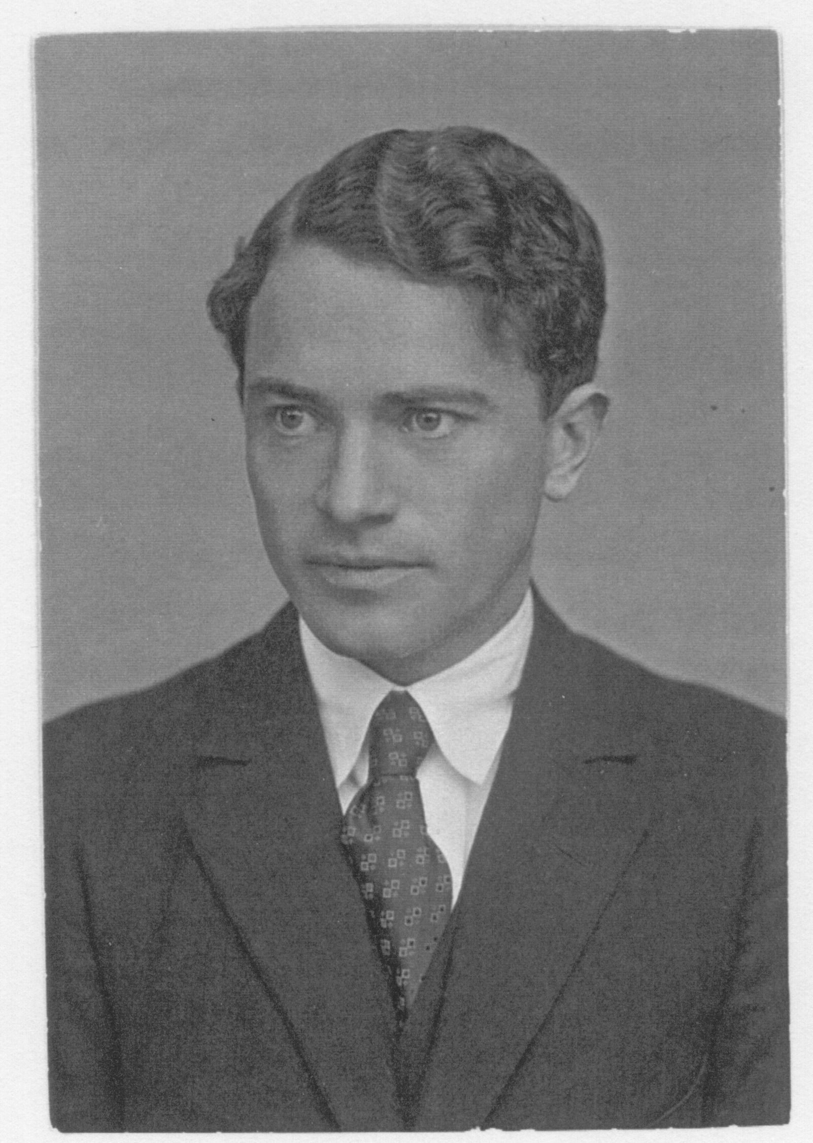 Sven S. Liljeblad (ca. 1927), a student of C.W. von Sydow, wrote his dissertation on the Grateful Dead. © RM James private collection