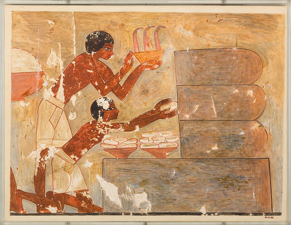 Beekeeping in Ancient Egypt. Nina de Garis Davies, Metropolitan Museum of Art. CC0 https://commons.wikimedia.org/w/index.php?curid=65139543