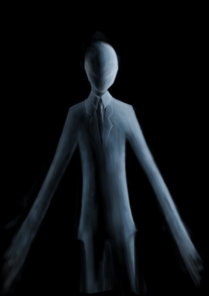 Slender Man, by LuxAmber - Own work, CC BY-SA 4.0 https://commons.wikimedia.org/w/index.php?curid=37687799