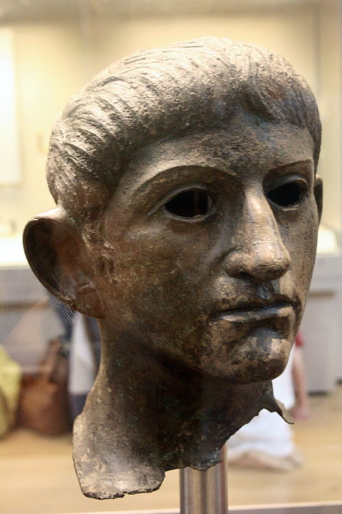 Possibly the Head of the Statue of the Emperor Claudius From the Temple of Claudius by Boudica. By Michel wal, CC BY-SA 3.0, https://commons.wikimedia.org/w/index.php?curid=6496434