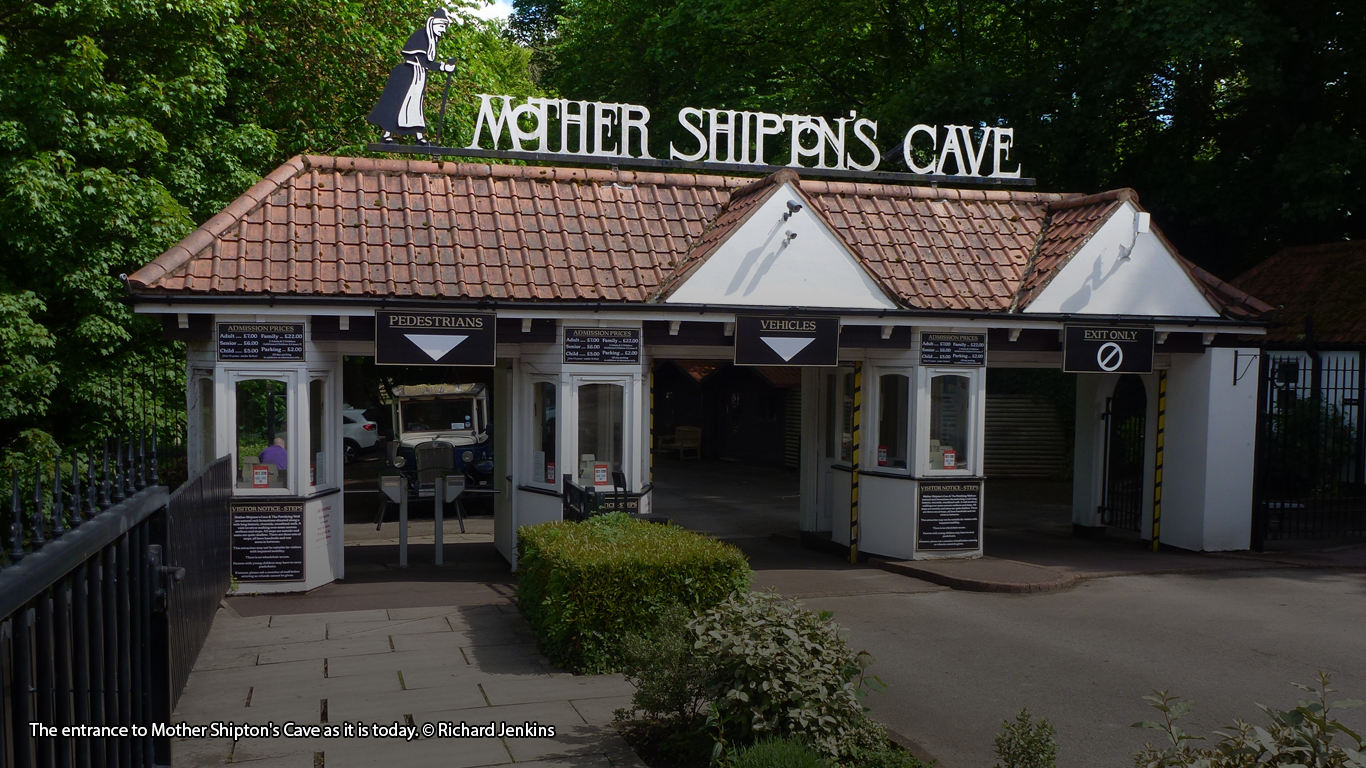 The entrance to Mother Shipton's Cave as it is today. © Richard Jenkins