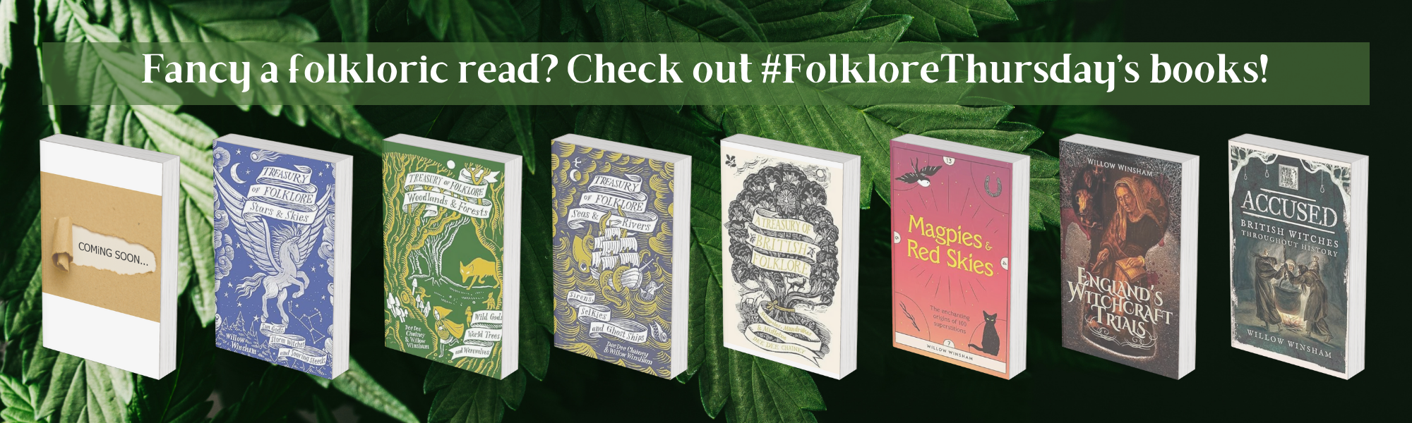 Fancy a folkloric read? Check out FolkloreThursday's books!